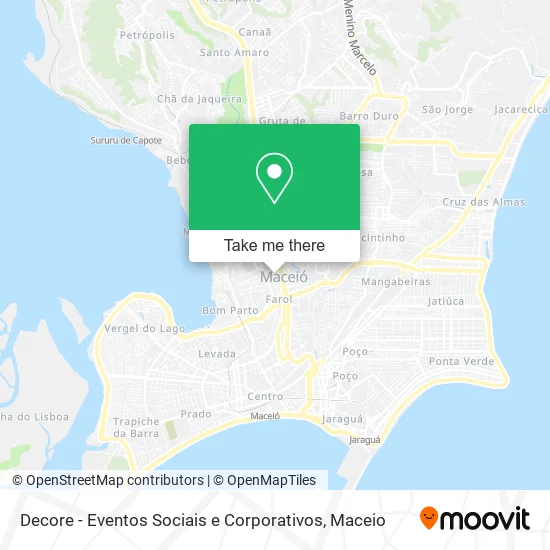 Decore - Eventos Sociais e Corporativos map