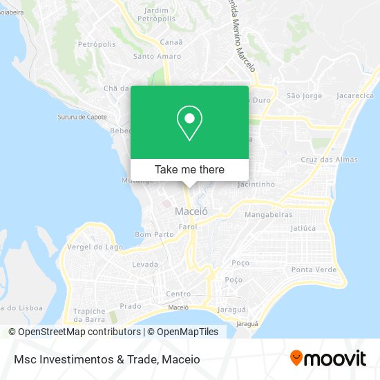 Mapa Msc Investimentos & Trade