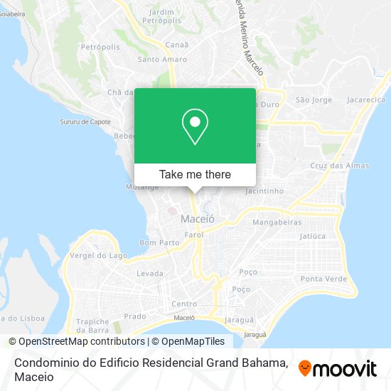 Condominio do Edificio Residencial Grand Bahama map