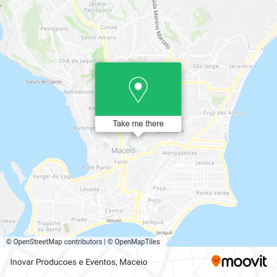Inovar Producoes e Eventos map