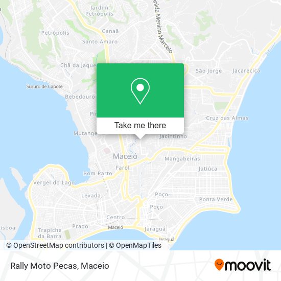 Rally Moto Pecas map