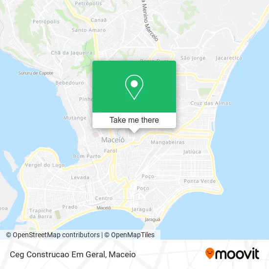 Ceg Construcao Em Geral map