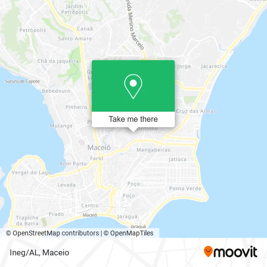 Ineg/AL map