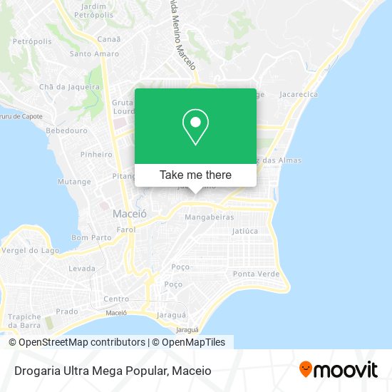 Drogaria Ultra Mega Popular map