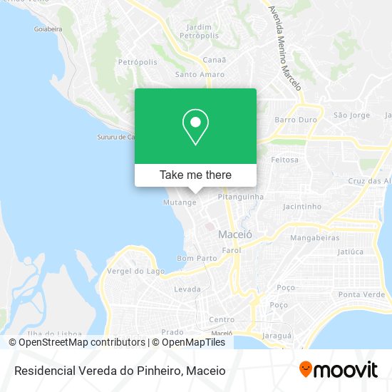 Mapa Residencial Vereda do Pinheiro