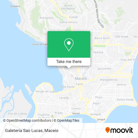 Galeteria Sao Lucas map