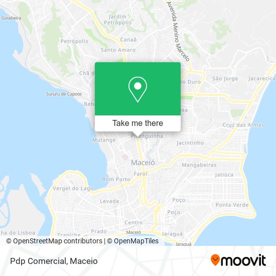 Pdp Comercial map