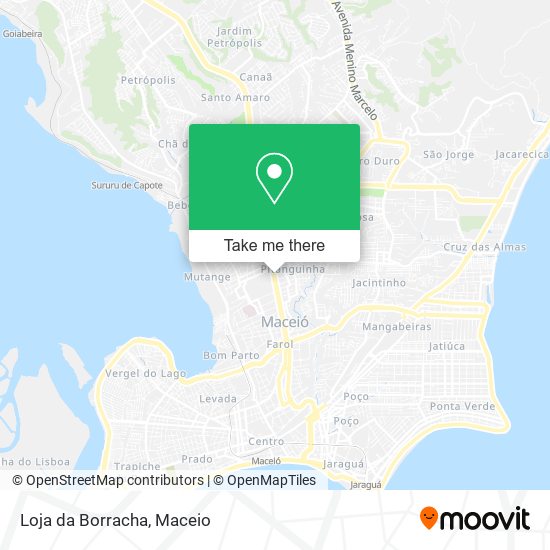 Loja da Borracha map