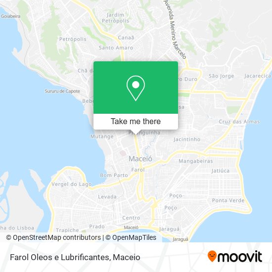 Farol Oleos e Lubrificantes map