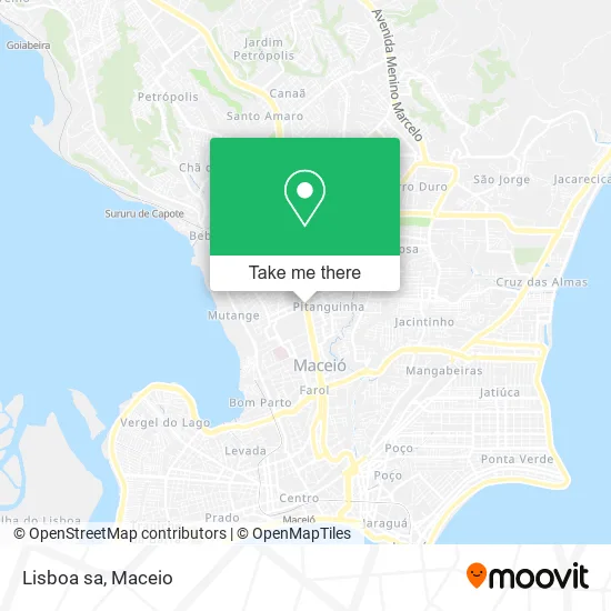 Lisboa sa map