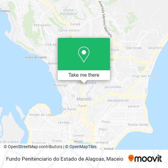 Fundo Penitenciario do Estado de Alagoas map