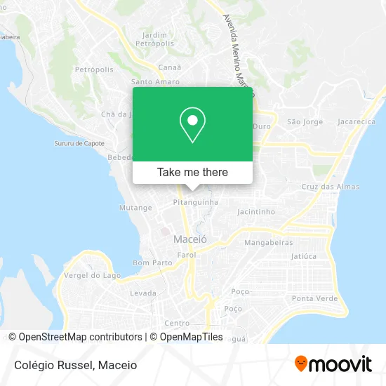 Colégio Russel map