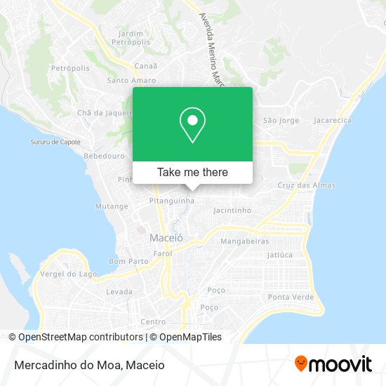 Mercadinho do Moa map