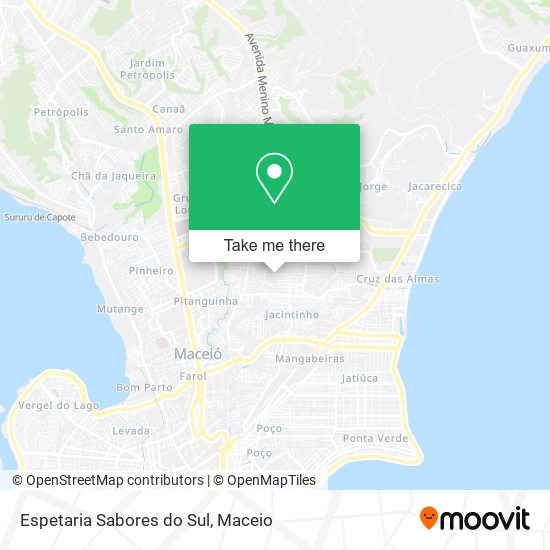 Espetaria Sabores do Sul map