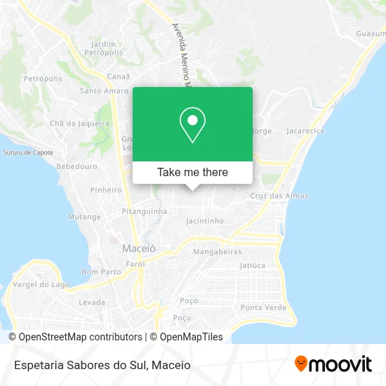 Espetaria Sabores do Sul map