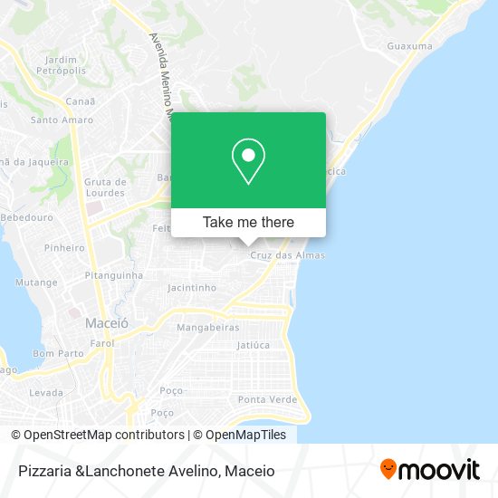 Pizzaria &Lanchonete Avelino map