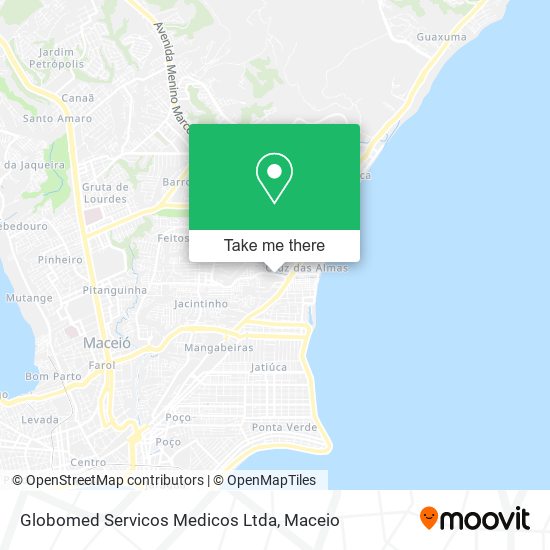 Globomed Servicos Medicos Ltda map