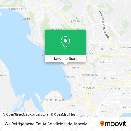 We Refrigeracao Em Ar Condicionado map