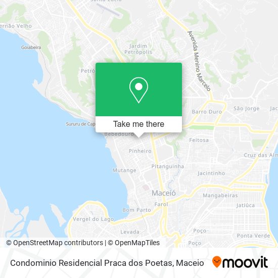 Condominio Residencial Praca dos Poetas map