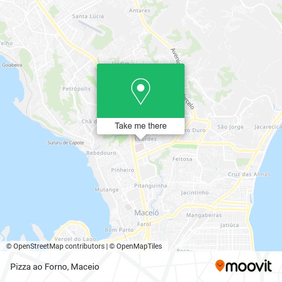 Pizza ao Forno map