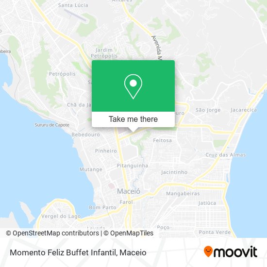 Momento Feliz Buffet Infantil map