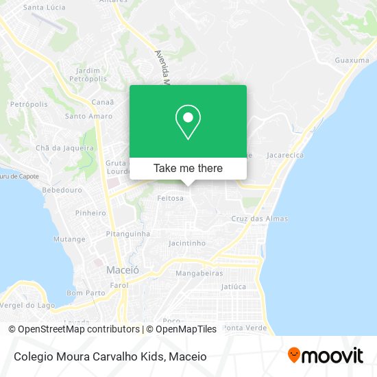 Colegio Moura Carvalho Kids map