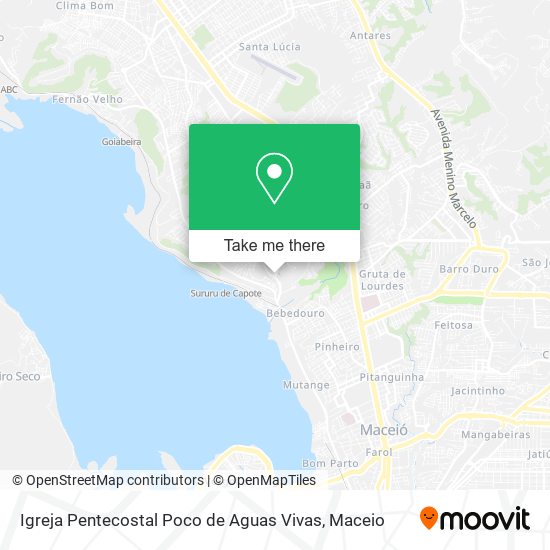 Igreja Pentecostal Poco de Aguas Vivas map