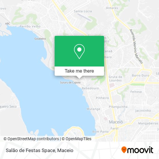 Salão de Festas Space map