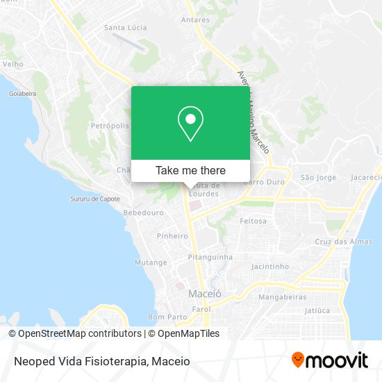 Neoped Vida Fisioterapia map