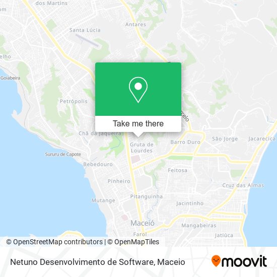 Netuno Desenvolvimento de Software map