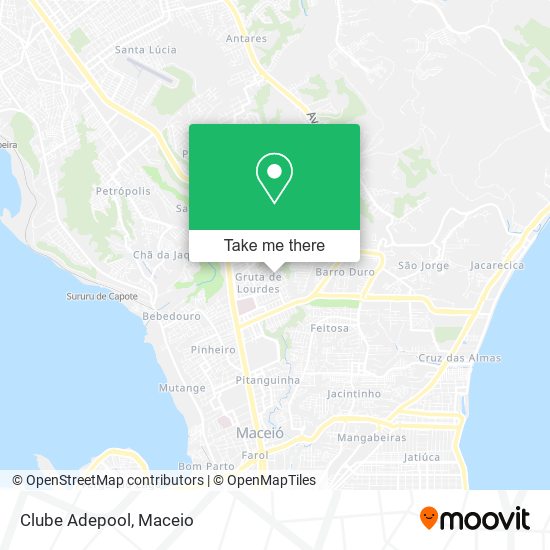 Clube Adepool map