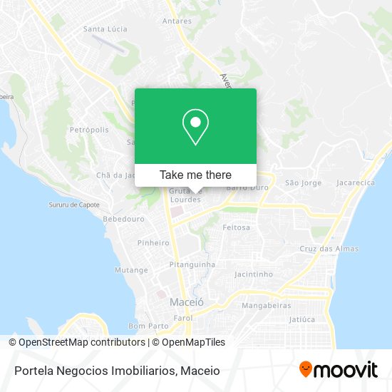 Mapa Portela Negocios Imobiliarios