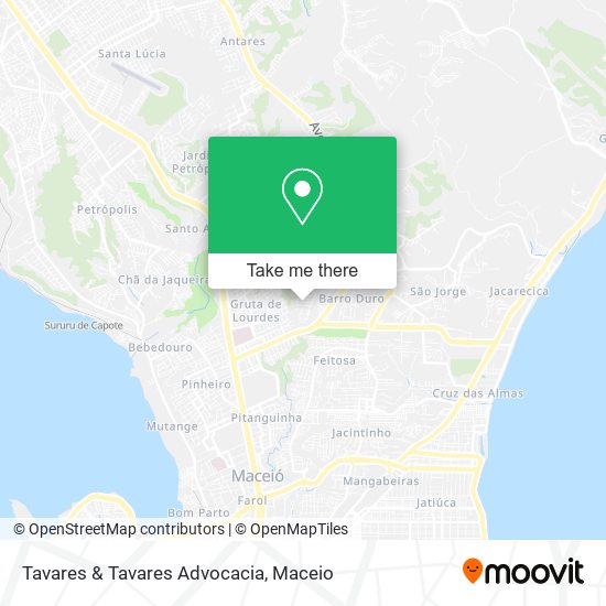Tavares & Tavares Advocacia map