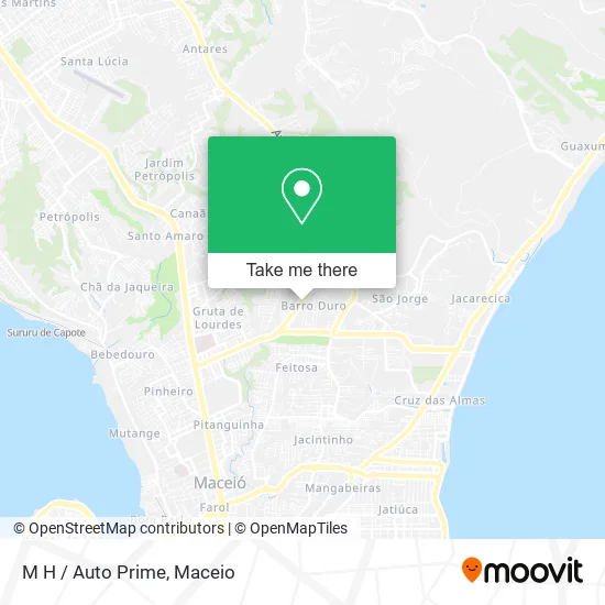 M H / Auto Prime map