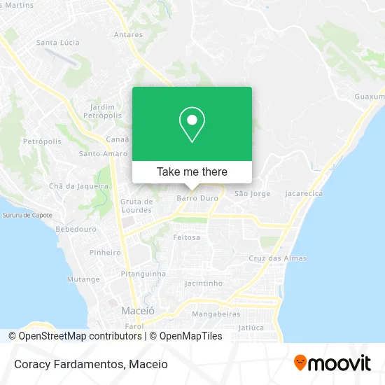 Coracy Fardamentos map