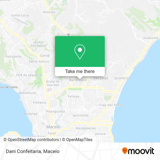 Dani Confeitaria map