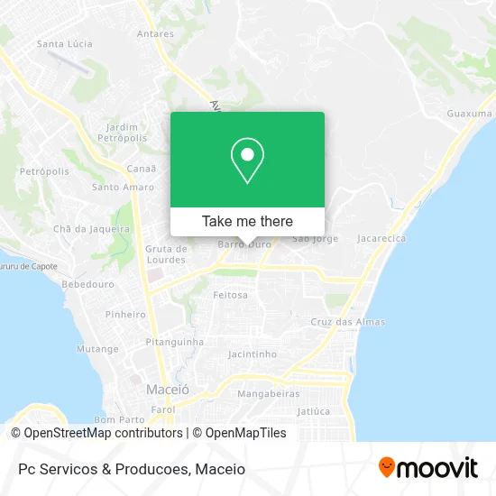 Pc Servicos & Producoes map