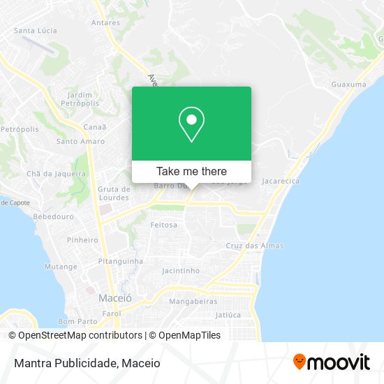 Mantra Publicidade map