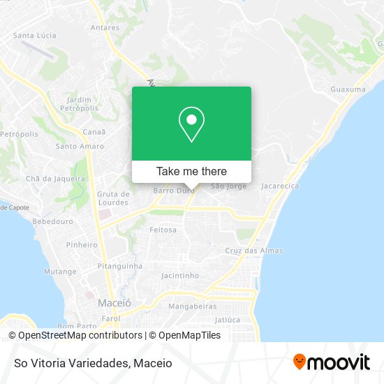 Mapa So Vitoria Variedades