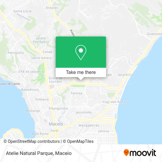 Atelie Natural Parque map