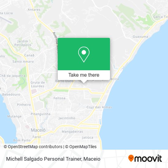 Michell Salgado Personal Trainer map