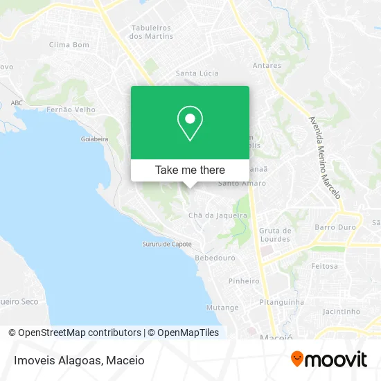 Imoveis Alagoas map