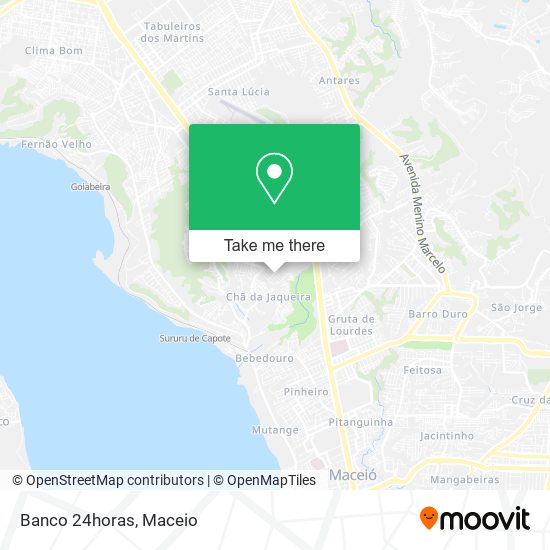 Banco 24horas map