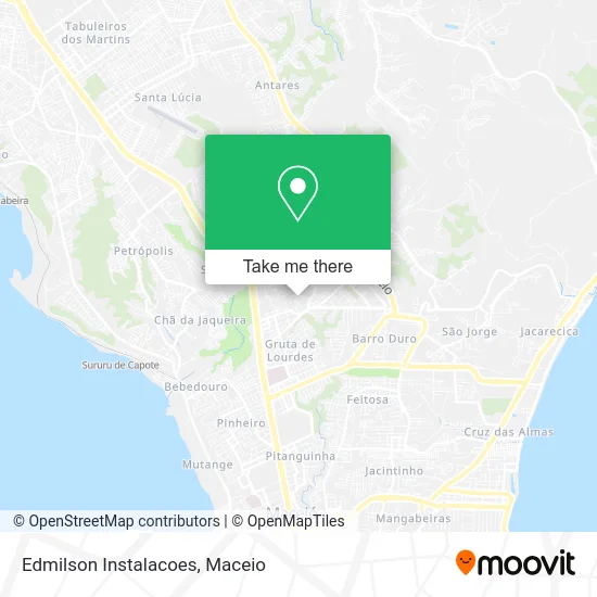 Edmilson Instalacoes map