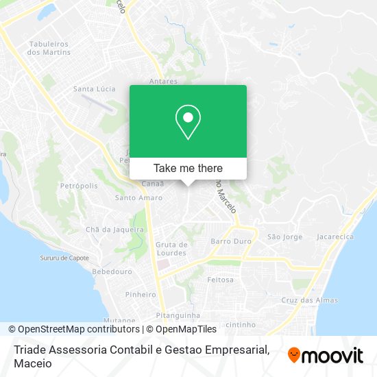 Triade Assessoria Contabil e Gestao Empresarial map