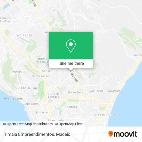 Mapa Fmaia Empreendimentos