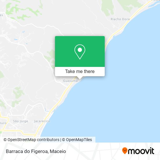 Mapa Barraca do Figeroa