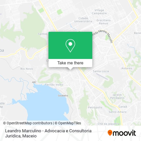 Leandro Marculino - Advocacia e Consultoria Jurídica map