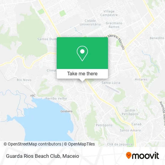 Guarda Rios Beach Club map