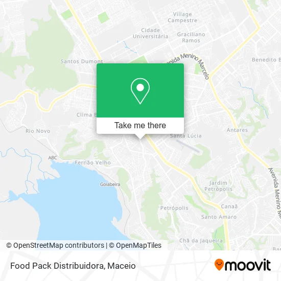 Food Pack Distribuidora map